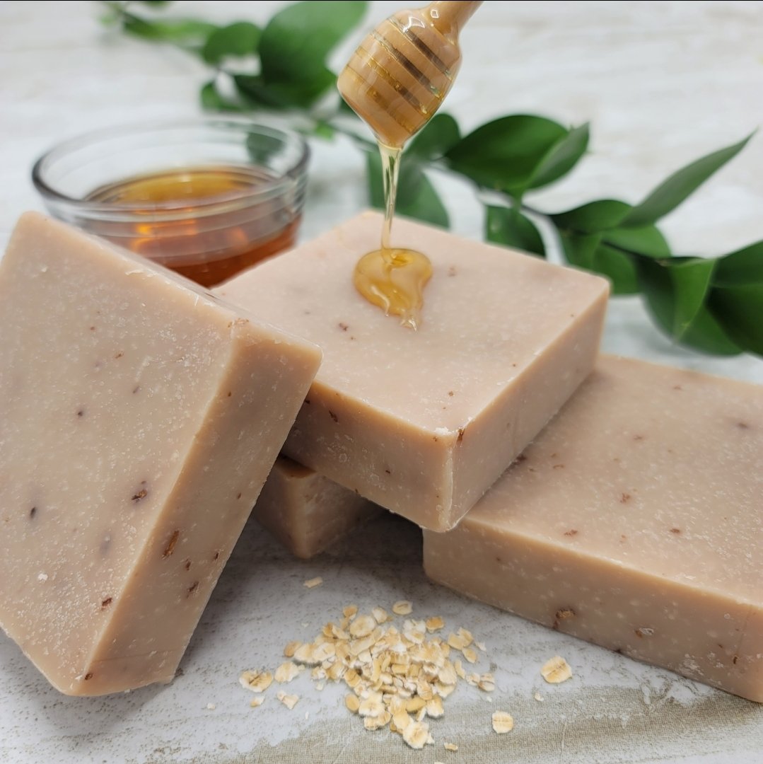 Oatmeal and Honey Soap