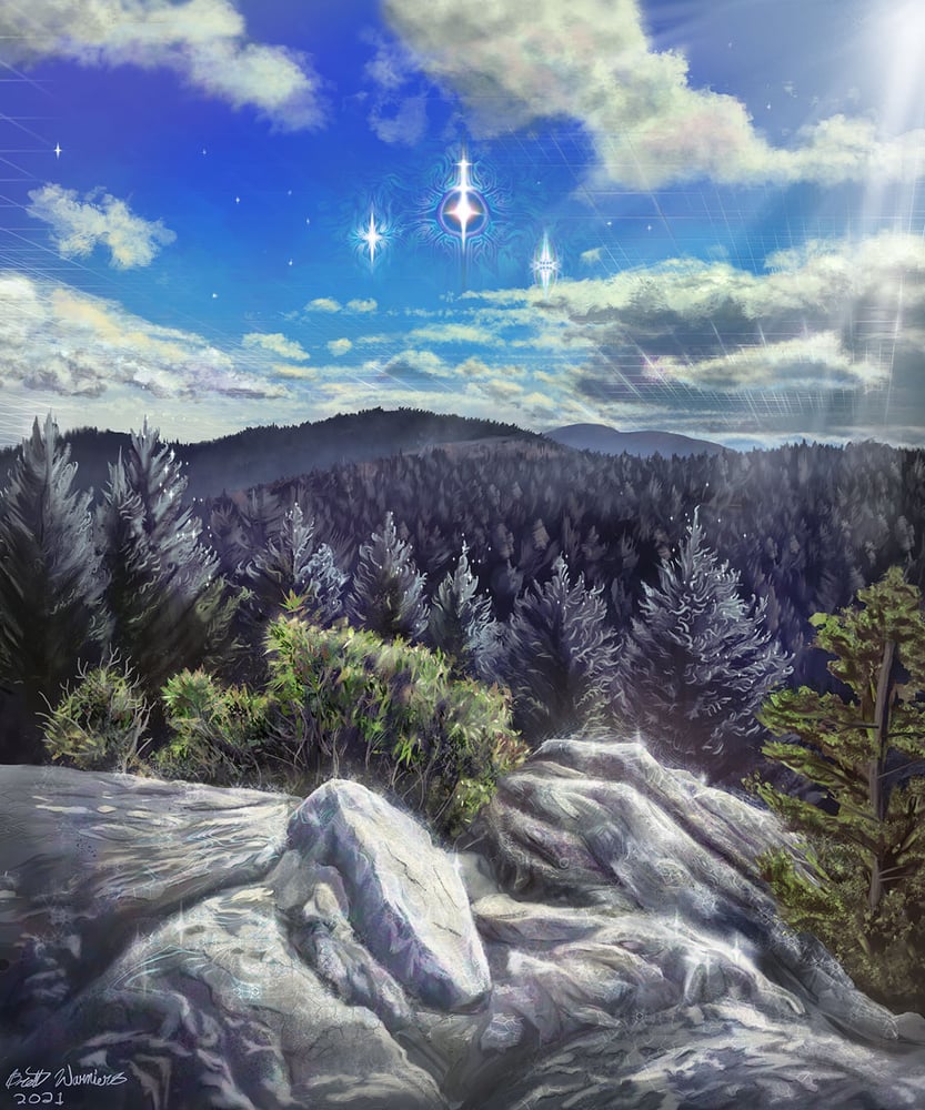Image of Winter at Shining Rock [Prints & Canvas]