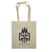 Beige Tote Bag - Sheild Logo Image 2