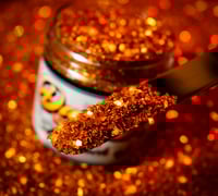 Image 1 of DANNY D CANDY ORANGE CRUSHED GLASS