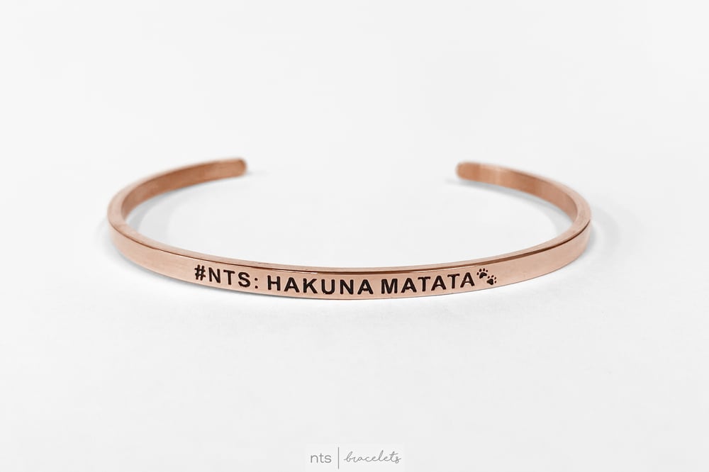 Image of #NTS: HAKUNA MATATA (Lion King Inspired + Rose Gold)