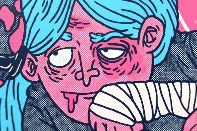 "Haruko" Sérigrapahie