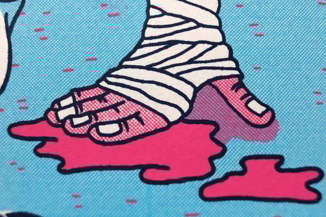 "Haruko" Sérigrapahie