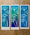 Handprinted Bookmarks 