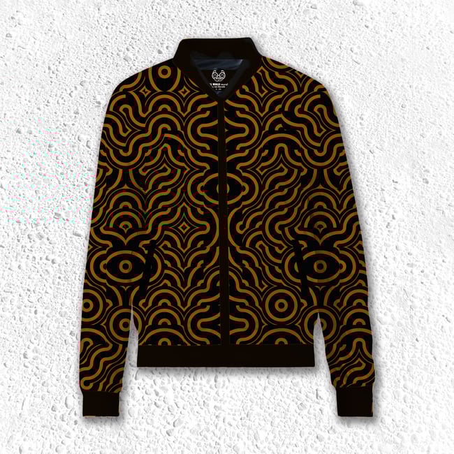 VISUAL WALLS N.2 JAQUET (Ocher/Black)