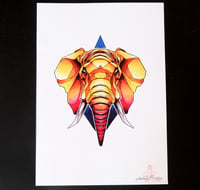 Image 2 of Elephant A4