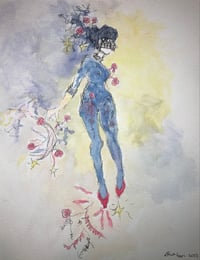 dream & feel/new moon in Pisces Print 