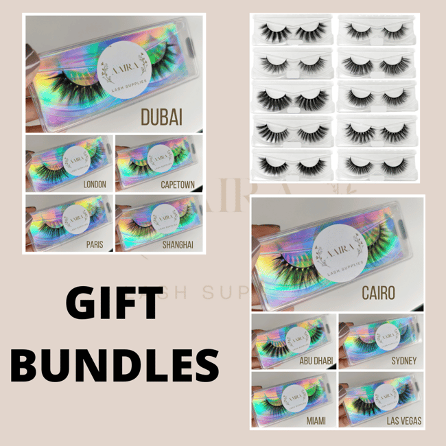 3 for £10 - Faux Mink Eyelashes (1st Collection) Gift Bundle