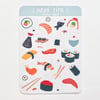 Sushi Time Sticker Sheet