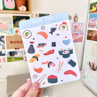 Image 2 of Sushi Time Sticker Sheet