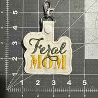 Image 15 of Embroidered Vinyl Keychains