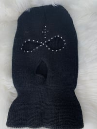 Rhinestone ski mask 