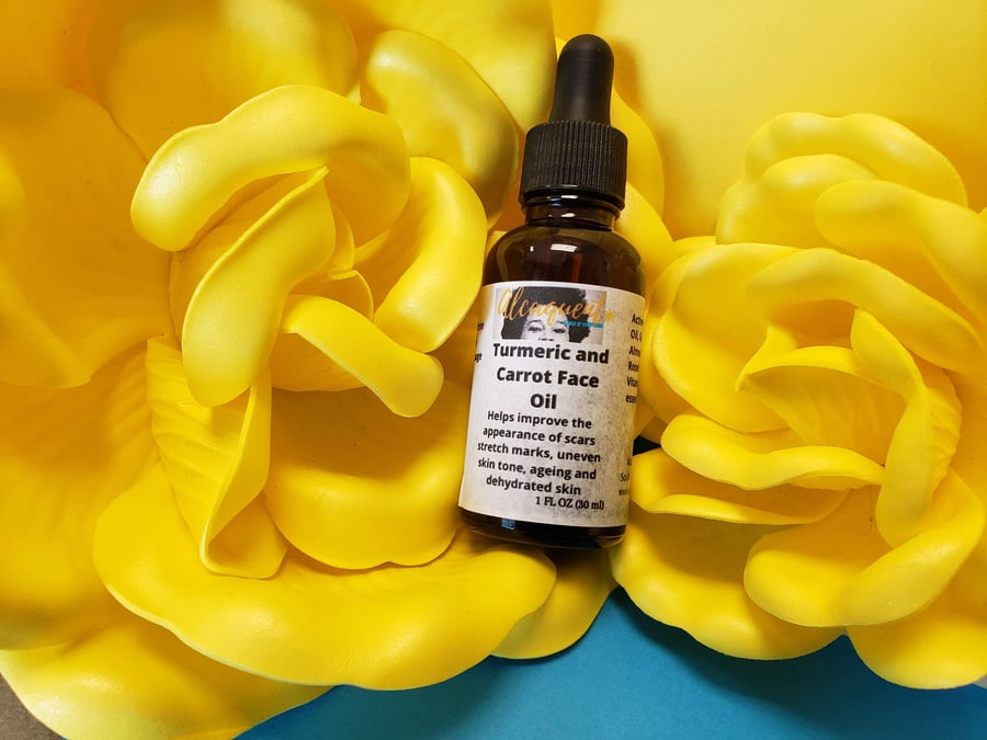 Image of Tumeric and Carrot Face Oil