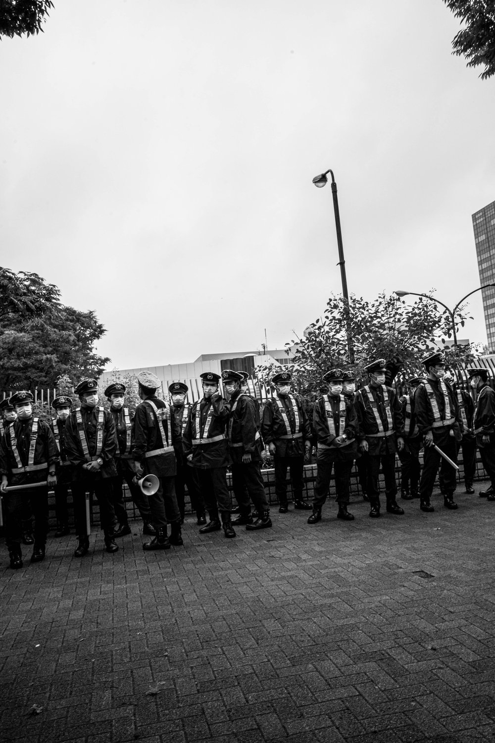 Image of Police Line, Tokyo - 11"x14"
