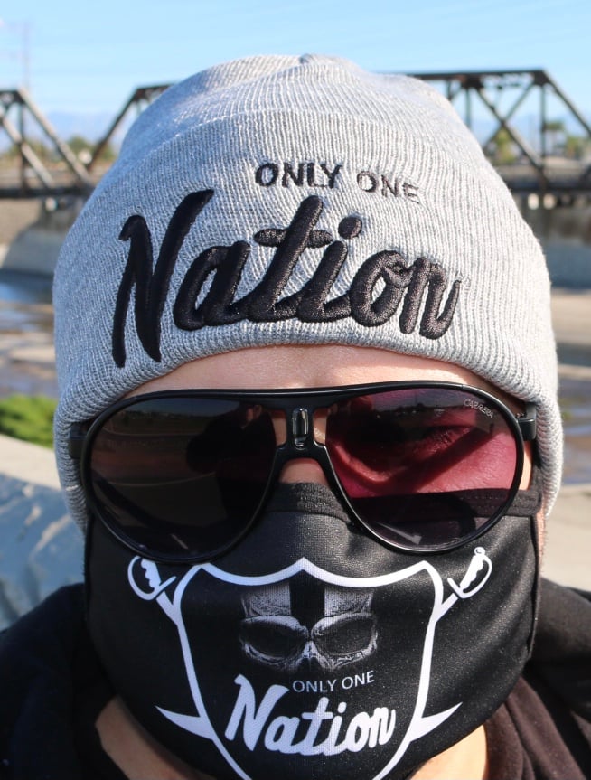 Only One Nation grey beanie 