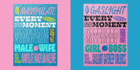GIRLBOSS / MALEWIFE THENCE POSTER