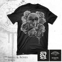 T-shirt "Skull & Roses"