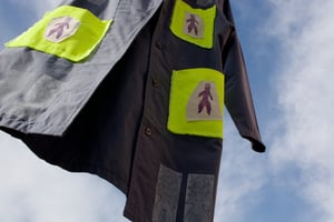 The collage jacket (grey)