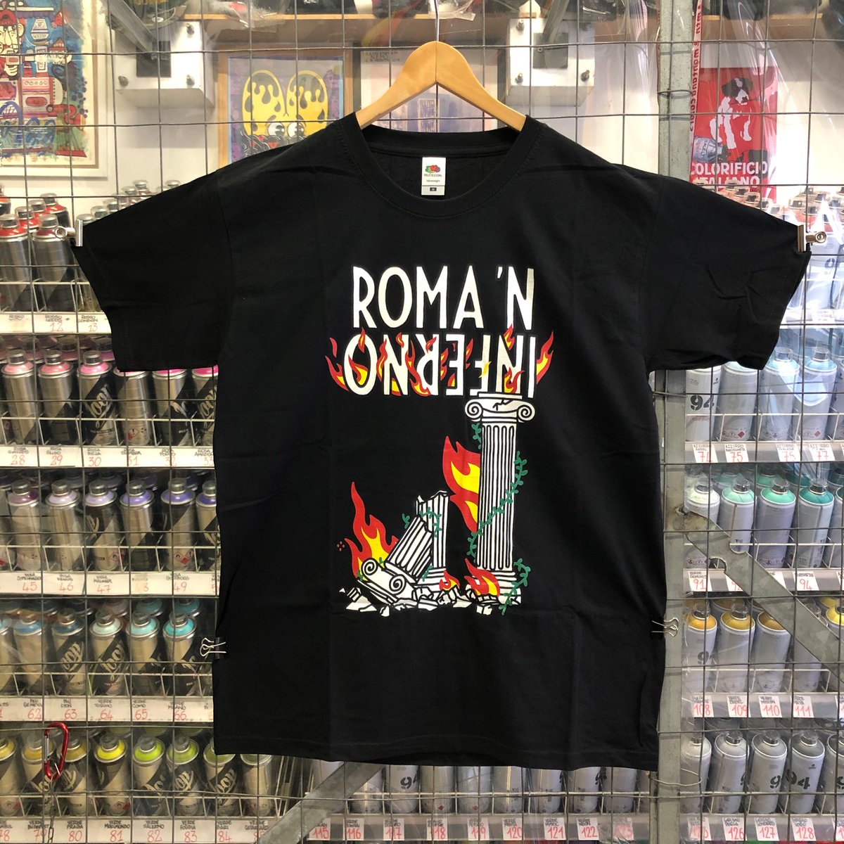 Image of tshirt ROMA 'N INFERNO