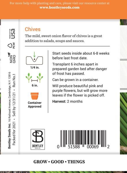 SEEDS - CHIVES