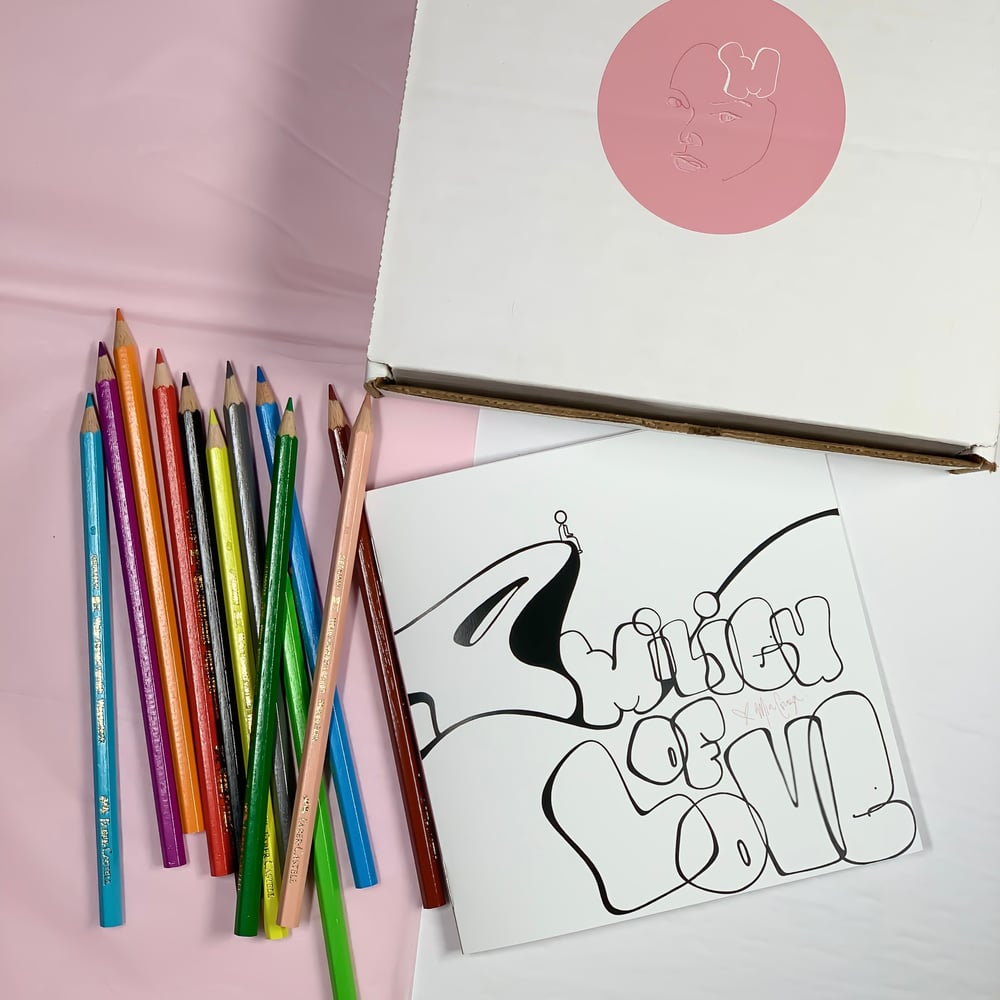 A Milieu of Love Colouring Book