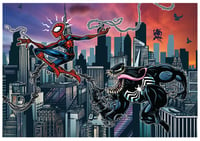 Spider-Man and Venom A3 Print