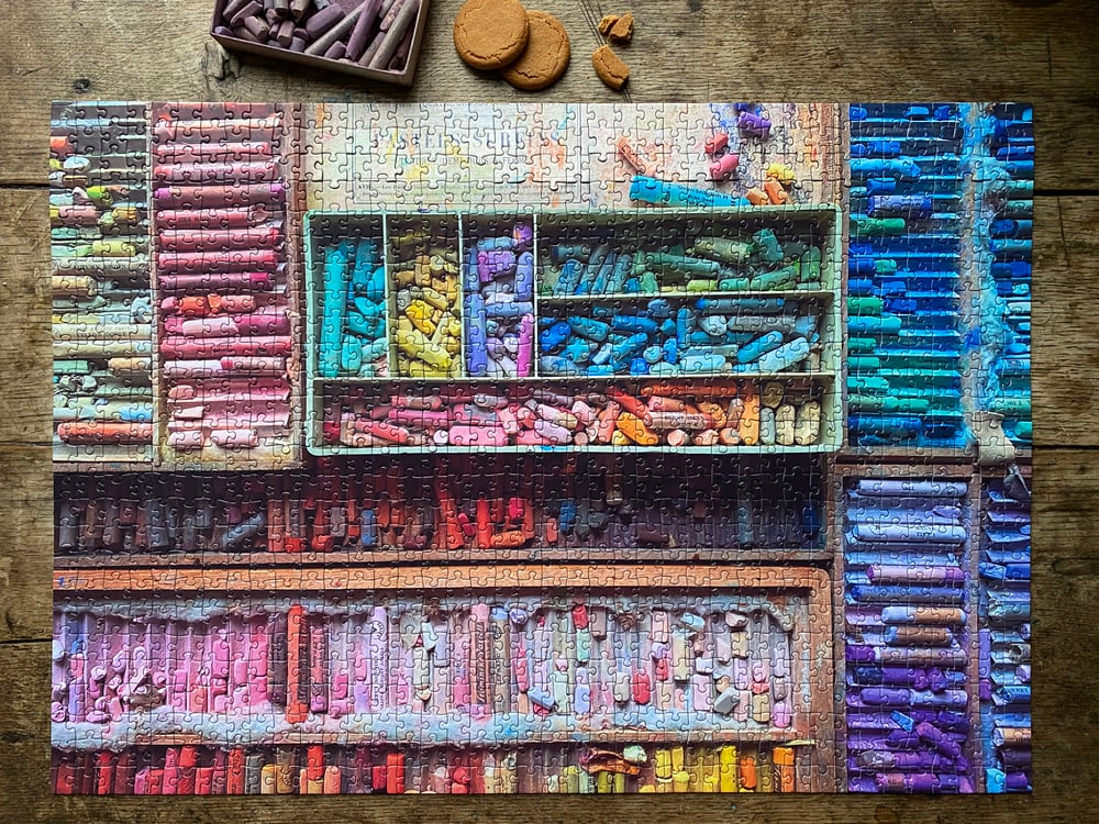 Image of 'Betty's Pastels' 1000 Piece Jigsaw Puzzle