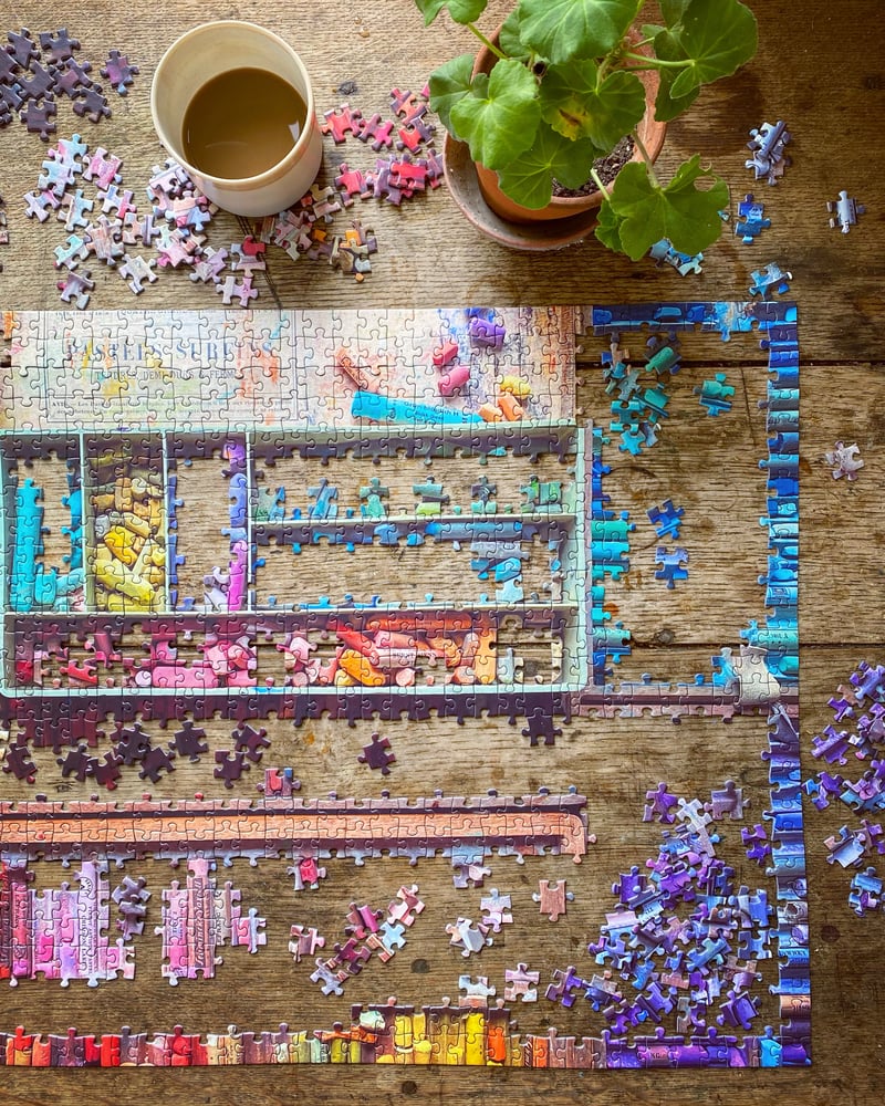 Image of 'Betty's Pastels' 1000 Piece Jigsaw Puzzle