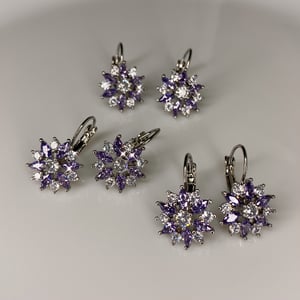 Image of AMETHYST Huggies 