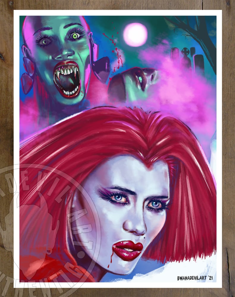 Image of Vamp Art Print (9x12 in.)