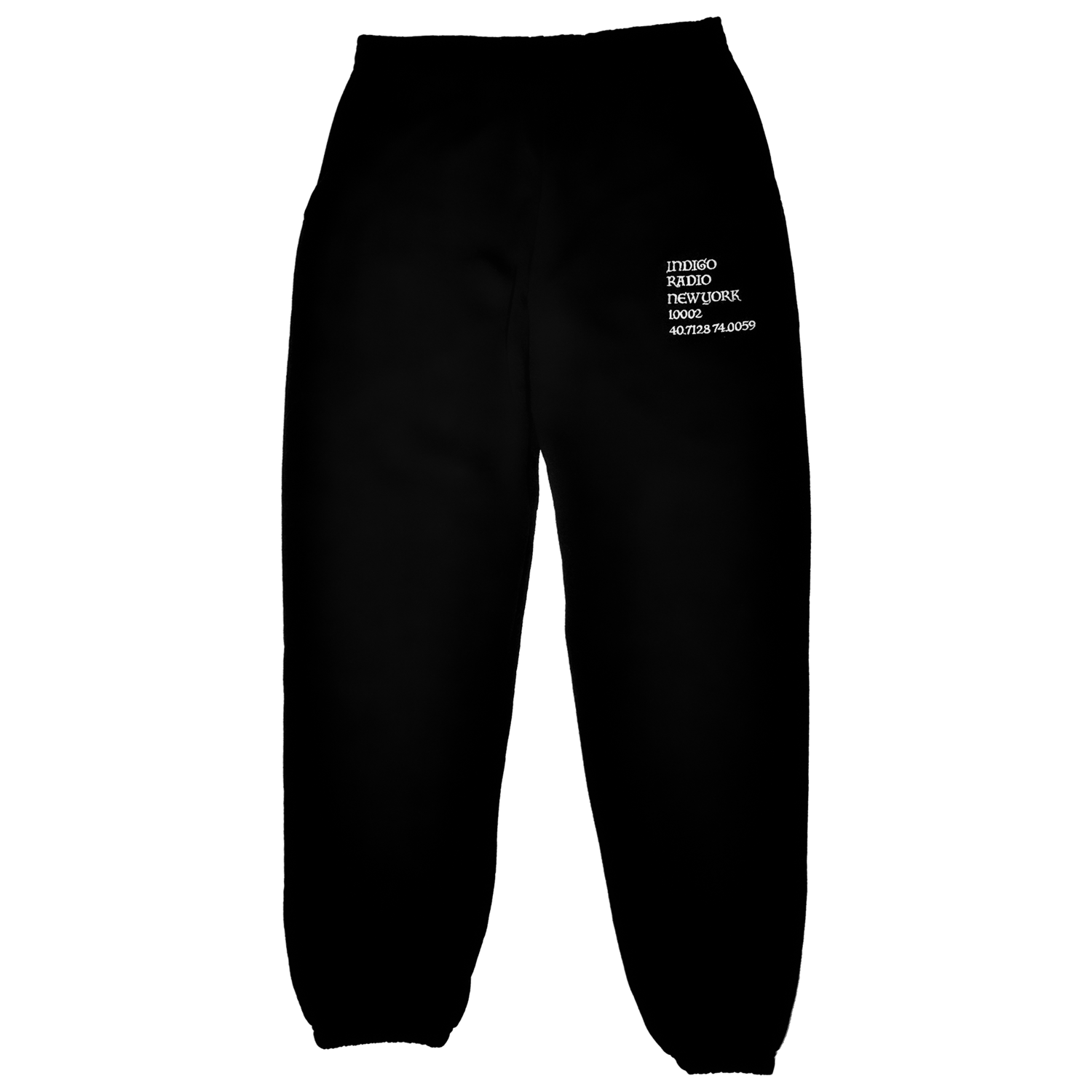 Image of Address Logo Sweatpants Black