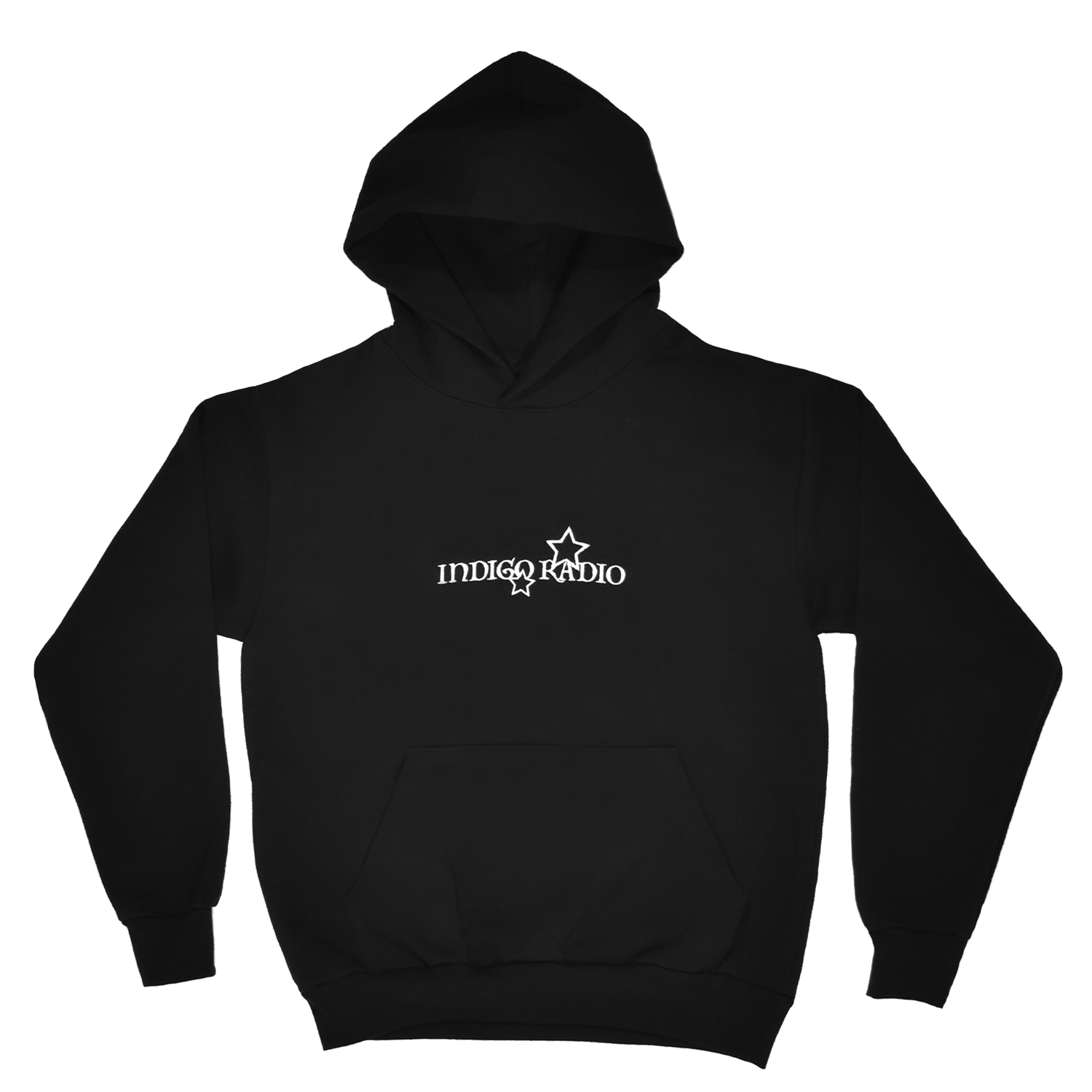 Image of Star Logo Hoodie Black