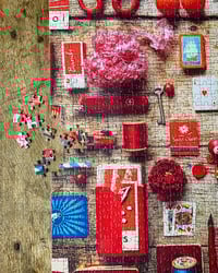 Image 5 of 'Red Collection' 1000 Piece Jigsaw Puzzle
