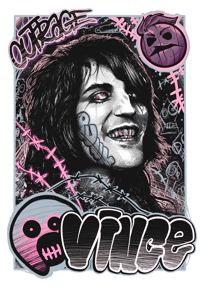 VINCE NOIR PRINT