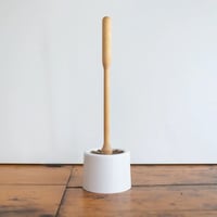 Image 1 of Brosse de toilettes + pot