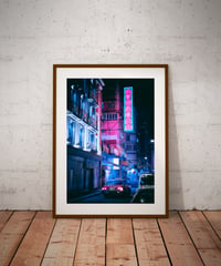 Image 1 of Fine Art - 30 copies / Signed - Hong Kong neon street #1