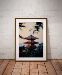 Image 1 of Kyoto temple - Fine Art - 30 copies / Signed 