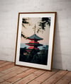  Limited Fine Art Print : Kyoto temple