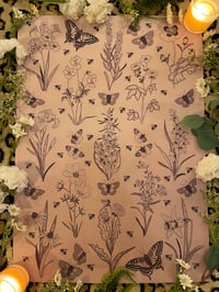 Wildflowers and Pollinators Wrapping Paper