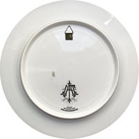 Image 3 of The Shining Twins - Vintage French Porcelain Plate - #0750