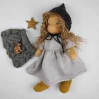 Image 2 of Reserved - Waldorf inspired 35 cms tall MipiMopi doll