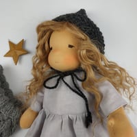 Image 1 of Reserved - Waldorf inspired 35 cms tall MipiMopi doll