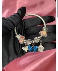 Colored Butterfly Charm 