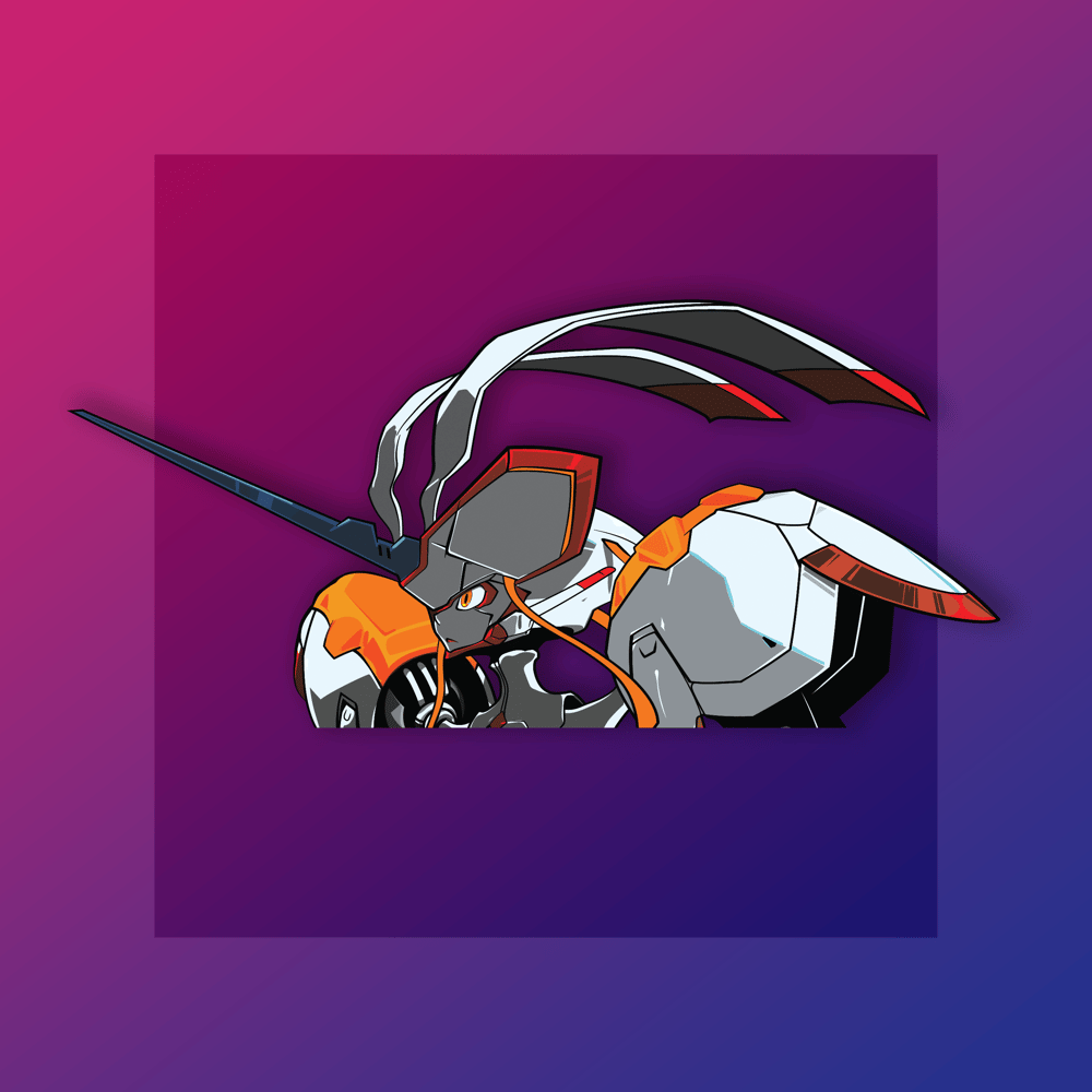 Strelizia (ストレリチア) Peeker Sticker Holographic