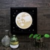 Full Moon Engraved and Mounted Artwork