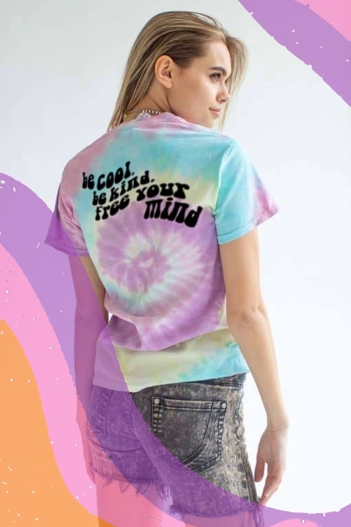 Image of HAVE A NICE TRIP TYE DYE TEE