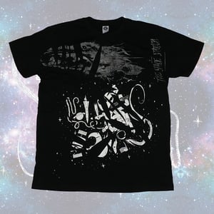Space Station  "Party Print"  B/W  Large 002