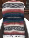 Blue/Rust/Tan Baja Blanket