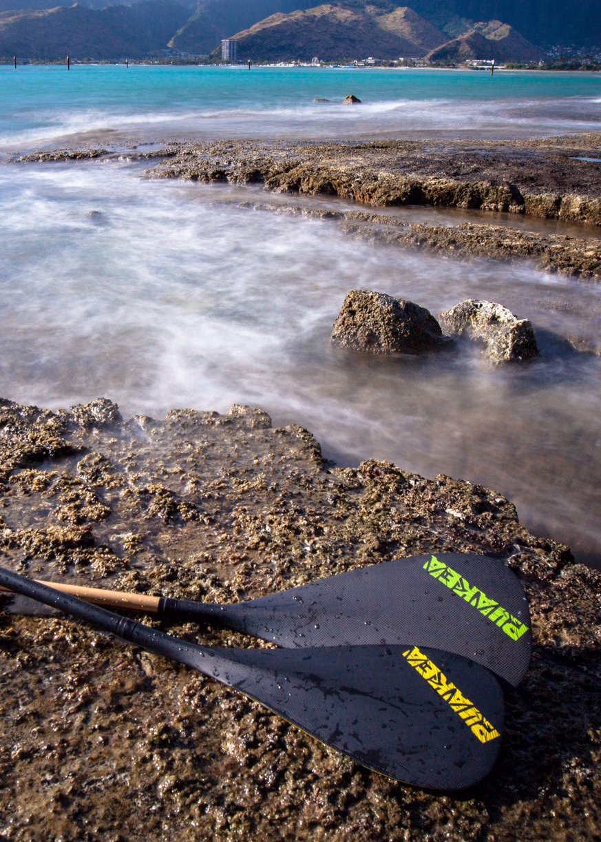 Image of Milu Carbon Outrigger Paddle