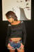 Image of Baby Vita Cropped Sweater Black 
